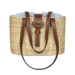  Túi Lục Bình Square Basket Quai Da Thời Trang Nữ Chu Du 