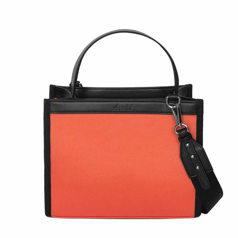  Túi Daily Canvas Quai Da Thời Trang Nam Nữ Chu Du - Màu Cam - Medium 