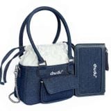  Combo Set 13 - Túi Và Ví Reclyed Flight Denim Thời Trang Chu Du 