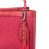  Túi Daily Canvas Quai Da Thời Trang Nam Nữ Chu Du - Màu Đỏ Đô - Medium 