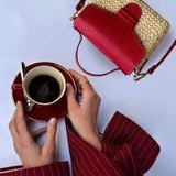  Túi Small Little Joy Ver.2 Lục Bình Quai Da Thời Trang Nữ Chu Du 