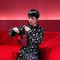  Túi Silence Canvas Quai Da Thời Trang Nam Nữ Chu Du - Màu Đỏ Đô 