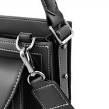  Túi Silence Canvas Quai Da Thời Trang Nam Nữ Chu Du - Màu Đen 