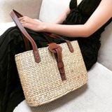  Túi Lục Bình Square Basket Quai Da Thời Trang Nữ Chu Du 