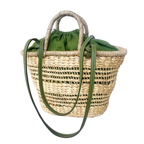  Túi Lục Bình Quai Da Thời Trang Chu Du - Summer Beach Bag - Ver 1 