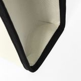  Túi Daily Canvas Quai Da Thời Trang Nam Nữ Chu Du - Màu Trắng Kem - Size Vừa 