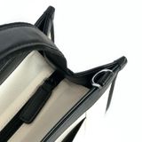  Túi Daily Canvas Quai Da Thời Trang Nam Nữ Chu Du - Màu Trắng Đính Hoa - Size Vừa 