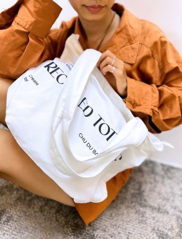  Túi Recycled Tote Thời Trang Chu Du 