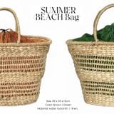  Túi Lục Bình Quai Cói Thời Trang Chu Du - Summer Beach Bag - Ver 2 