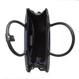  Túi Canvas Quai Da Thời Trang Nam Nữ Chu Du - Wipac Bag 13 Inches - Màu Xanh Navy 