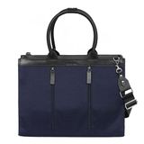  Túi Canvas Quai Da Thời Trang Nam Nữ Chu Du - Wipac Bag 15 Inches - Màu Xanh Navy 