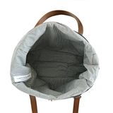  Túi Tote Canvas Quai Da Thời Trang Nam Nữ Chu Du - August Bag - Màu Vàng 15 Inches 