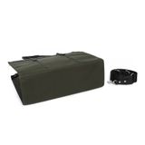  Túi Canvas Quai Da Thời Trang Nam Nữ Chu Du - Wipac Bag 13 Inches - Màu Xanh Rêu - Phiên Bản Cũ 