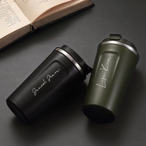  Ly Giữ Nhiệt Khắc Tên Thời Trang Chu Du  - Simple Tumbler Ver 2 