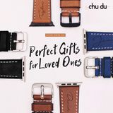  Dây Da Đồng Hồ Apple Thời Trang Cao Cấp Nam-Nữ Chu Du - Da Bò - Màu Nâu 