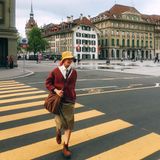  Túi Canvas Quai Da Thời Trang Nam Nữ Chu Du - Mr.Square Bag - Màu Nâu Vàng 