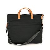  Túi Canvas Quai Da Thời Trang Nam Nữ Chu Du - Mr.Square Bag - Màu Đen 