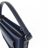  Túi Canvas Silence Quai Da Thời Trang Nam Nữ Chu Du - Màu Xanh Navy - Size Trung 