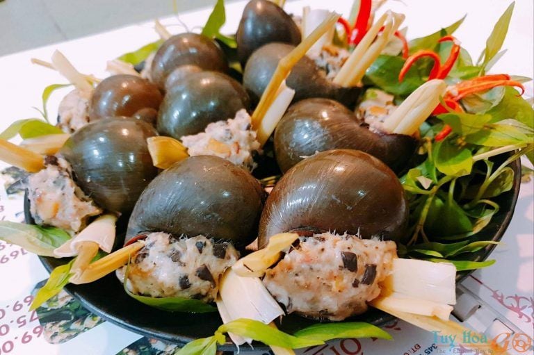 Ốc Bưu Nhồi Thịt
