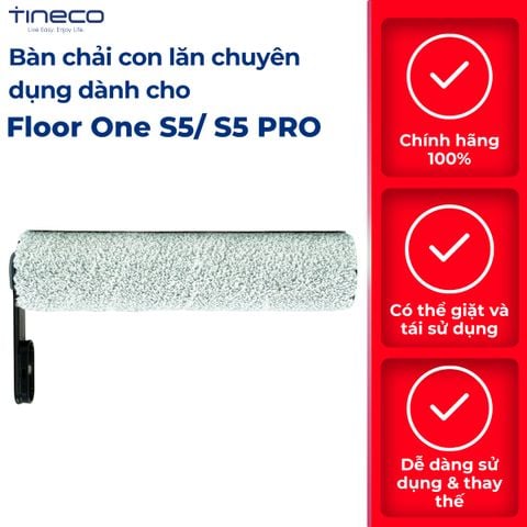 BÀN CHẢI CON LĂN CHUYÊN DỤNG TINECO FLOOR ONE S5/ S5 PRO – HÀNG CHÍNH HÃNG