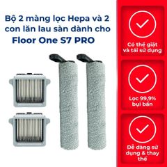 HỘP PHỤ KIỆN TINECO S7 PRO (2 CON LĂN + 2 LỌC) – HÀNG CHÍNH HÃNG