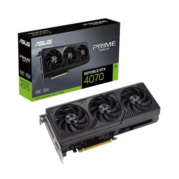  Card Màn Hình Asus PRIME GeForce RTX 4070 12GB GDDR6X OC Edition (PRIME-RTX4070-O12G) 