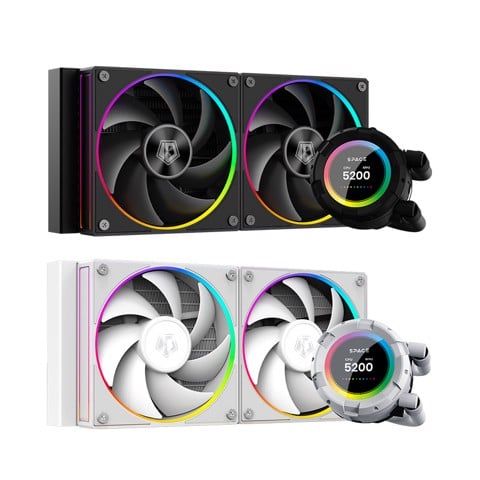 Tản Nhiệt Nước ID-COOLING SPACE SL240 ARGB (Black/White)