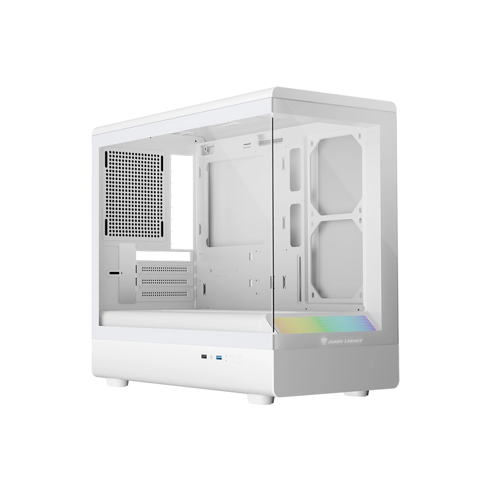 VỎ CASE LEOPARD MS-01 RGB | BLACK - WHITE (KHÔNG KÈM FAN)