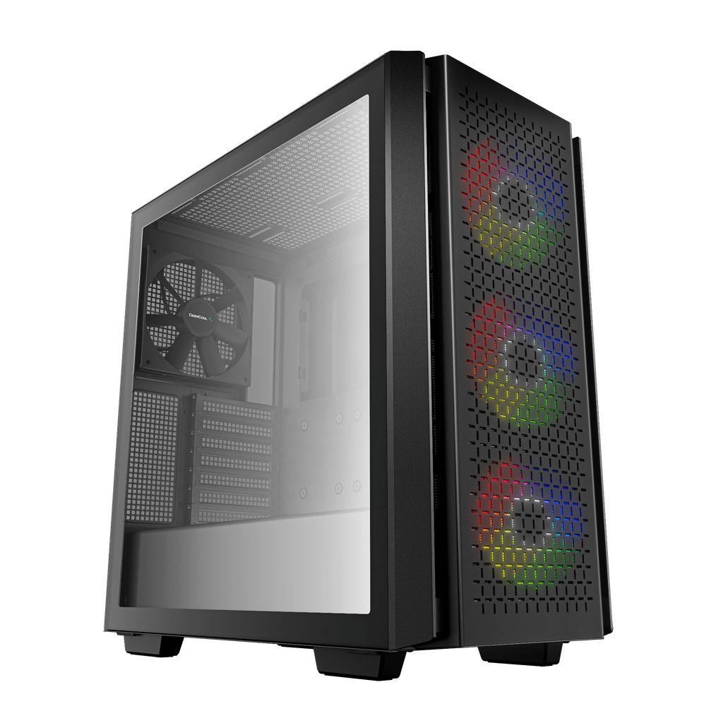 Case Deepcool CG560 4F Airflow Tempered Glass (3 fan ARGB)