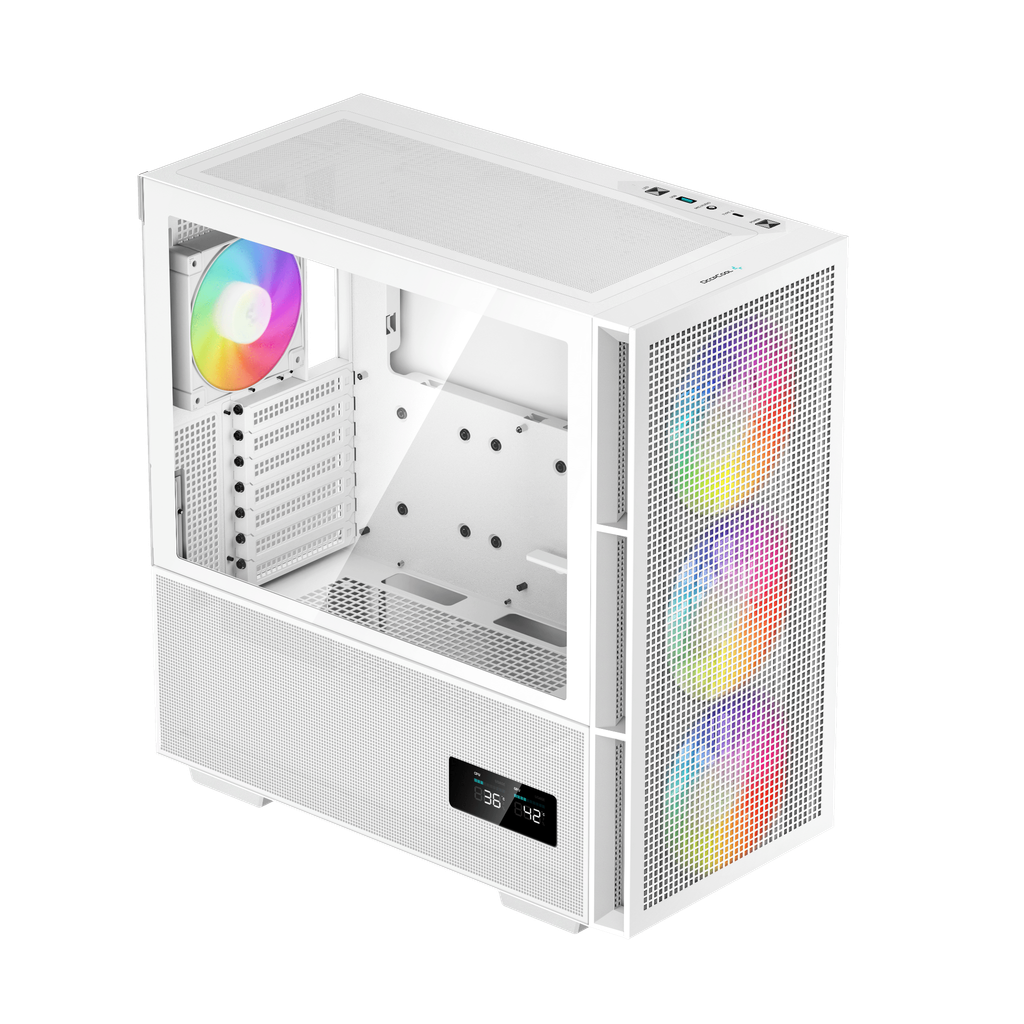 CASE DEEPCOOL CH560 DIGITAL WHITE