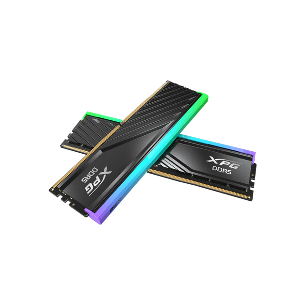 RAM ADATA LANCER BLADE RGB DDR5 Kit 32GB (16GB x 2) Buss 6000 CL30 | Black - White