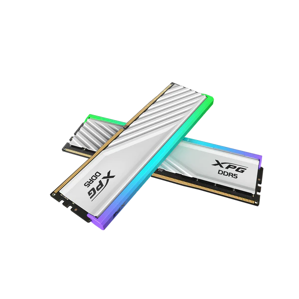 RAM ADATA LANCER BLADE RGB DDR5 Kit 32GB (16GB x 2) Buss 6000 CL30 | Black - White