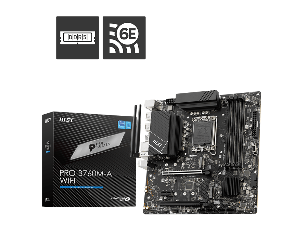 Mainboard MSI PRO B760M-A WIFI DDR5
