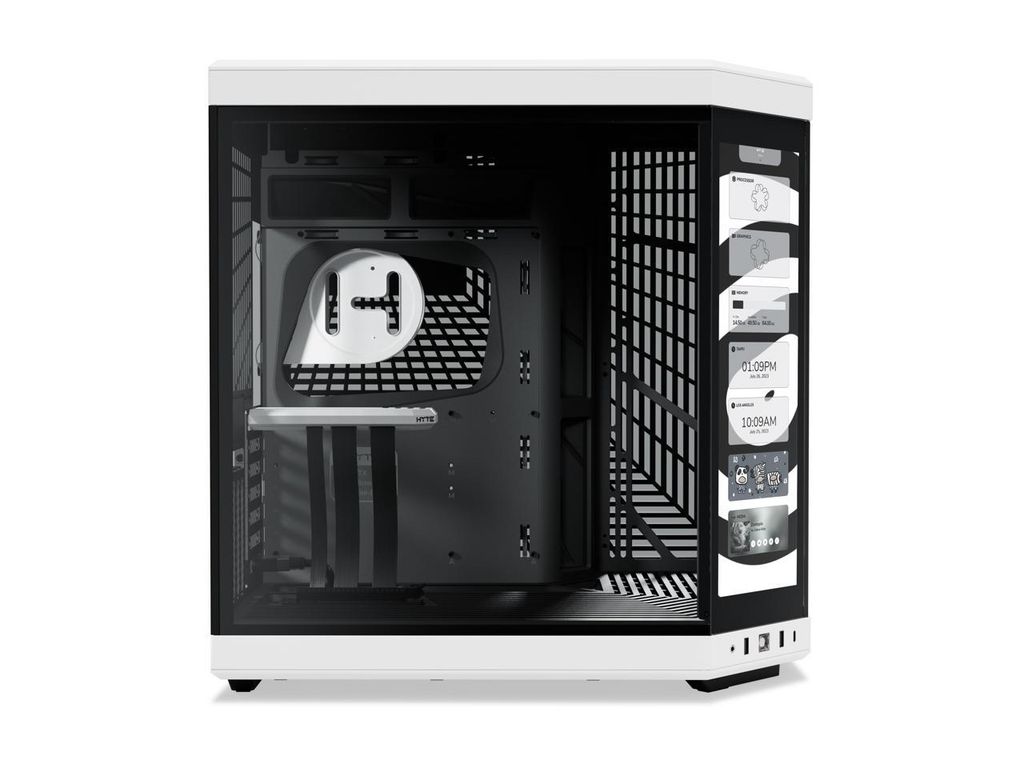 CASE HYTE Y70 TOUCH BLACK/WHITE