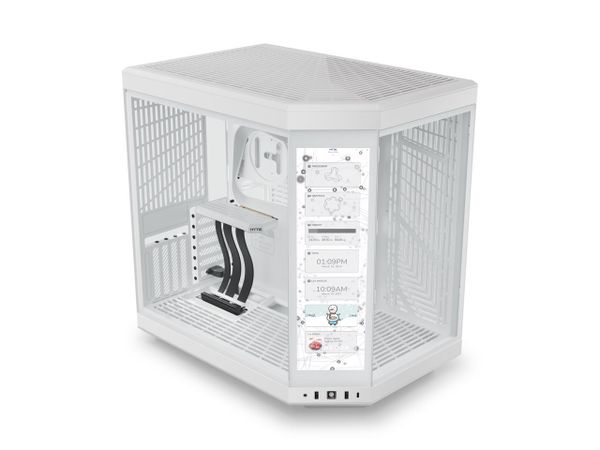  CASE HYTE Y70 TOUCH SNOW WHITE 