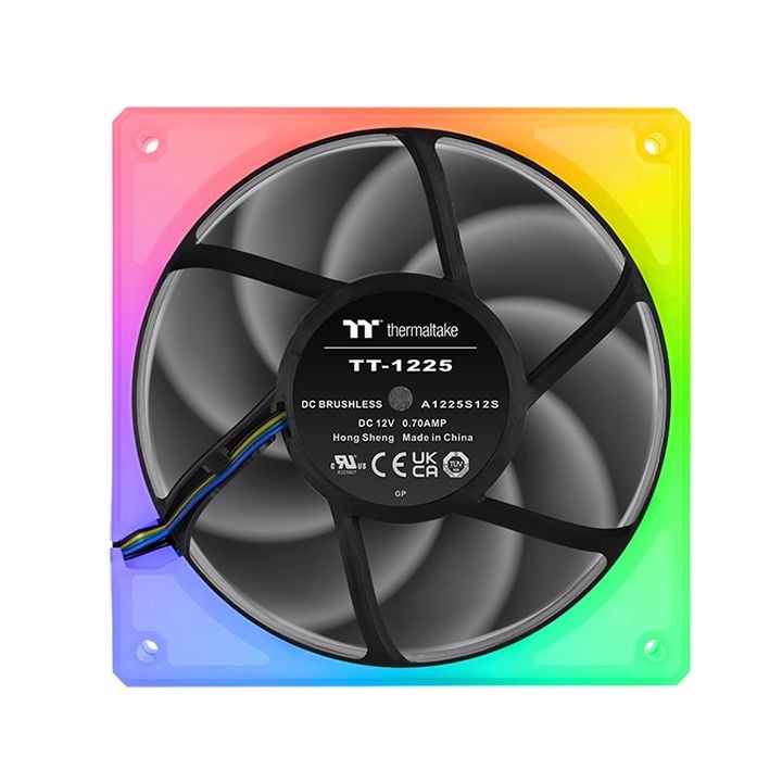 Thermaltake TOUGHFAN 12 RGB High Static Pressure Radiator Fan TT Premium Edition (3-Fan Pack)