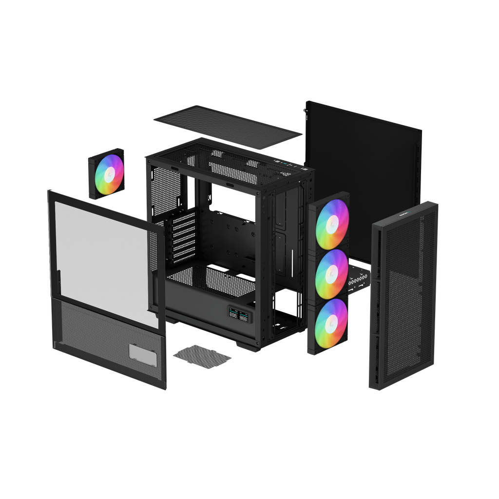 CASE DEEPCOOL CH560 DIGITAL BLACK