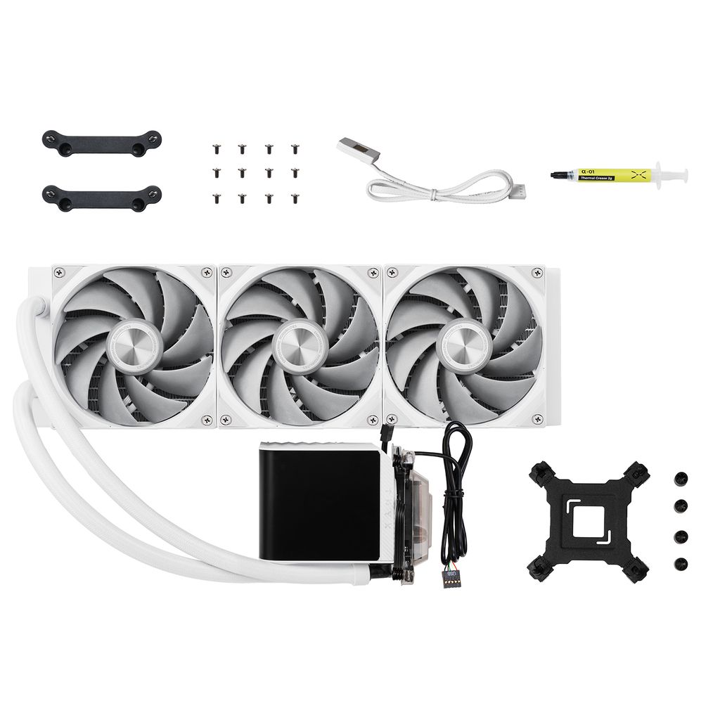 Tản nhiệt nước AIO TRYX PANORAMA ARGB 360| Black - White