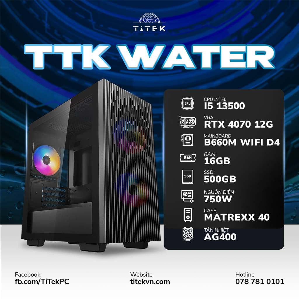 TTK WATER - 4070