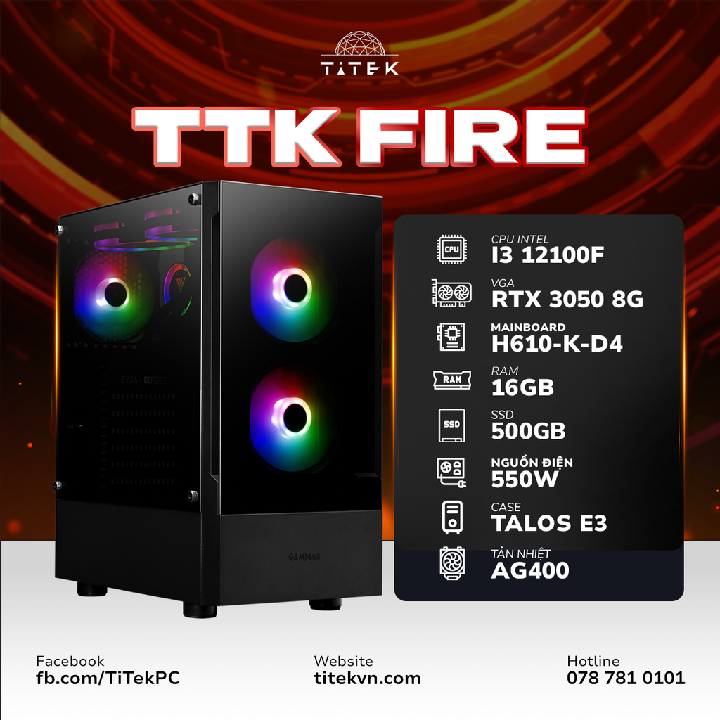 TTK FIRE - 3050