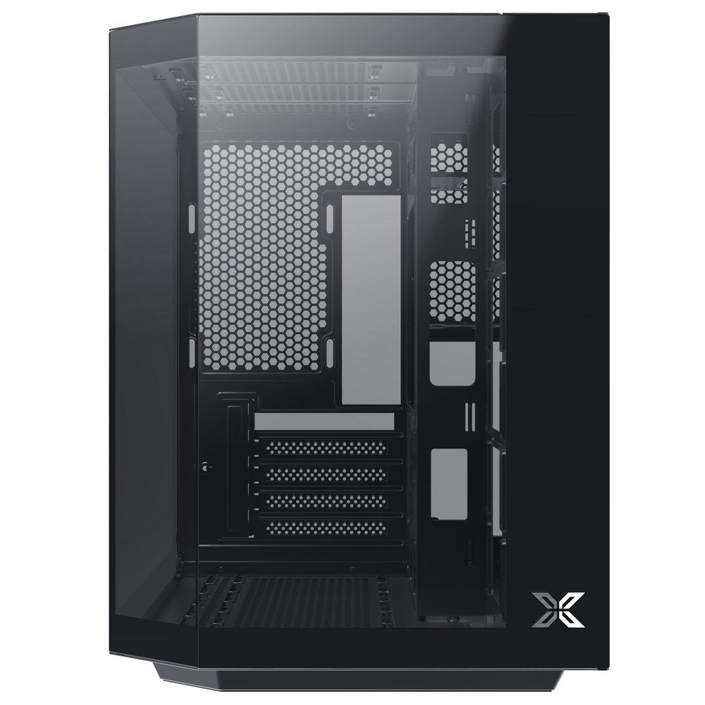 Case Xigmatek Cubi M | Black - White | M-ATX (No Fan)