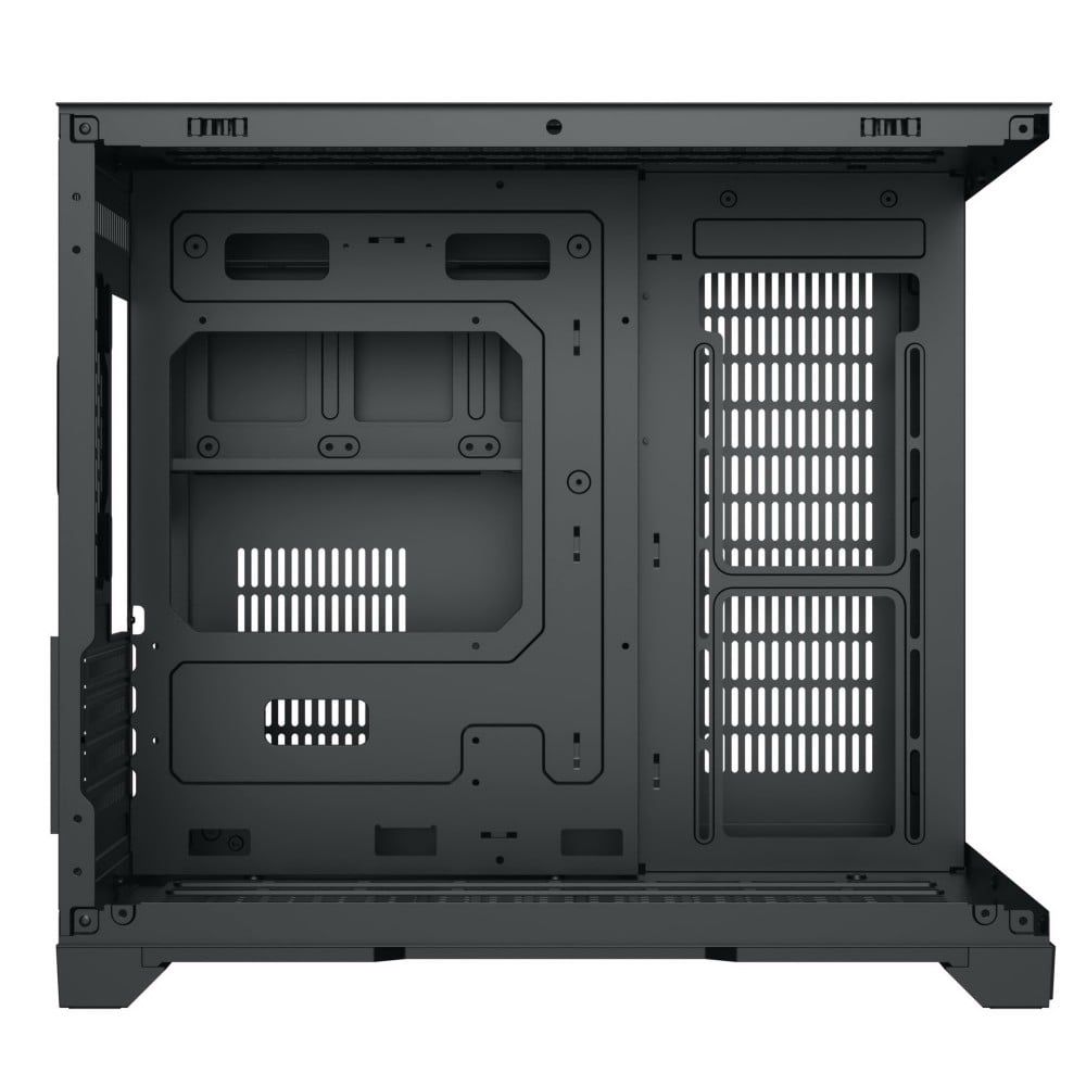 CASE XIGMATEK ALPHA - PANO M (EN43079) - PREMIUM M-ATX GAMING CASE | Black - White