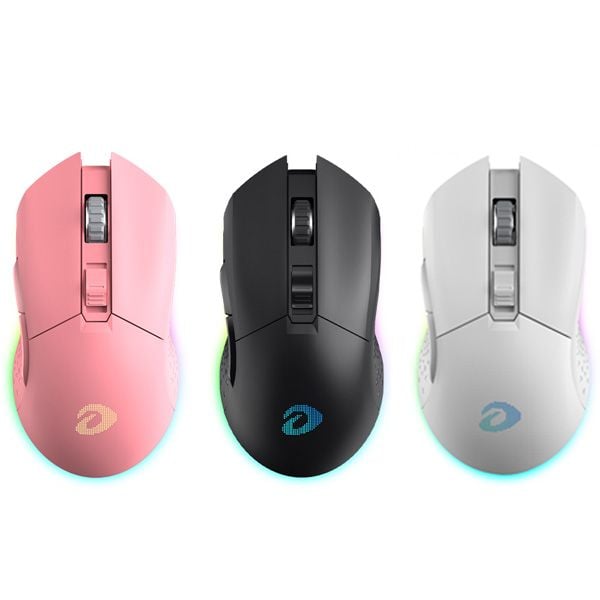 Chuột không dây Gaming DAREU EM901 RGB(Đen/Trắng/Hồng)