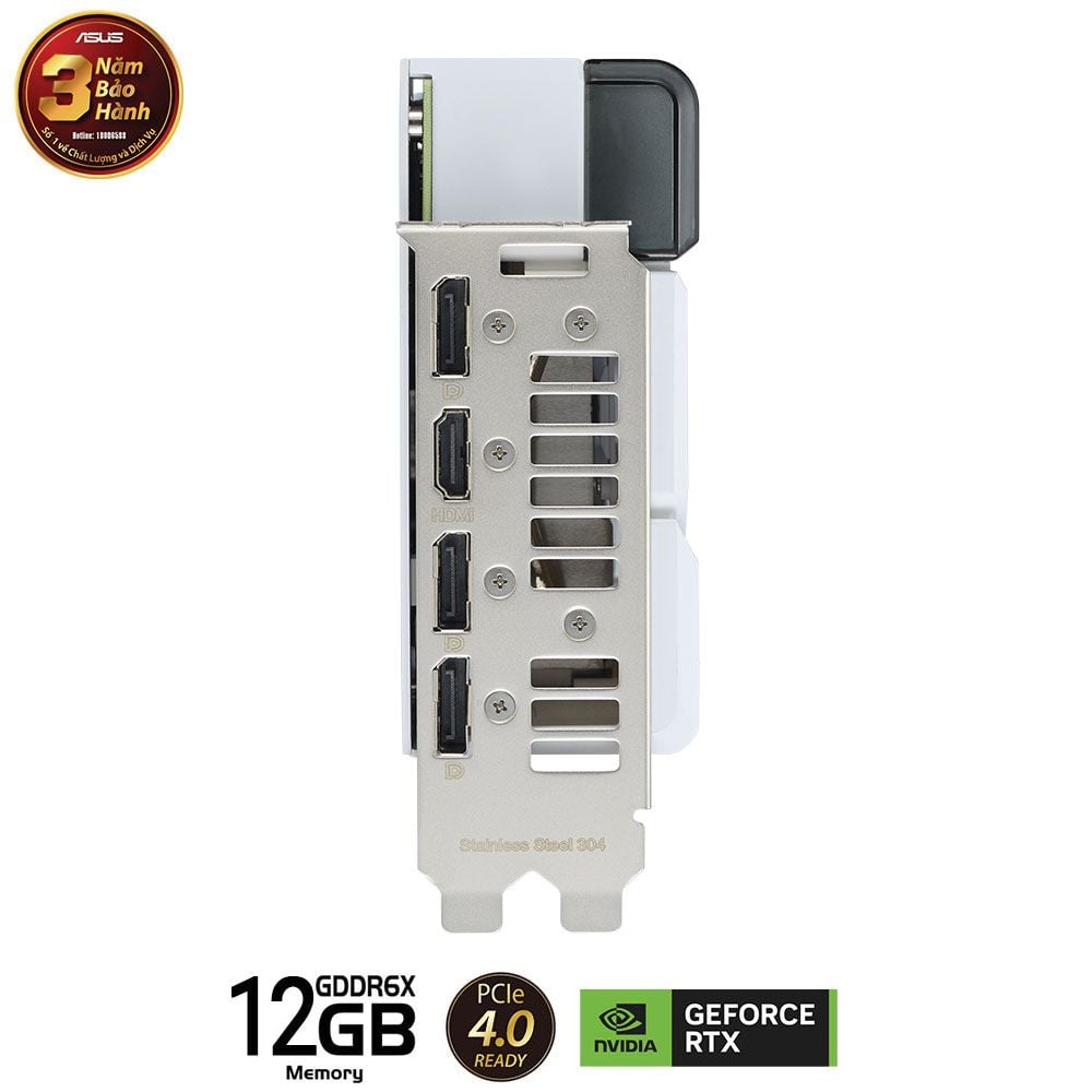 Card màn hình ASUS Dual GeForce RTX™ 4070 White Edition 12GB GDDR6X