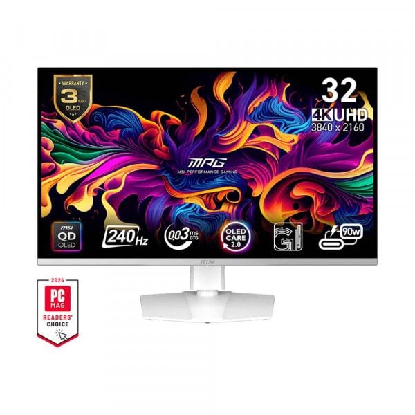  Màn Hình MSI MPG 321URXW QD-OLED 32 Inch/ UHD/ QD-OLED/ 240Hz/ 0.03ms 
