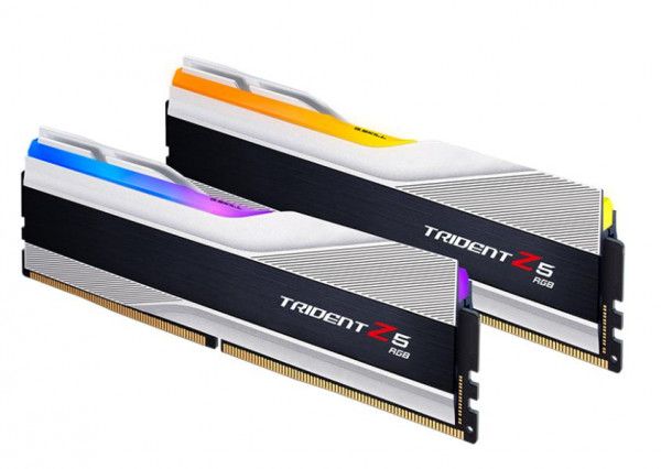 Ram GSKILL Trident Z5 RGB 64GB 6400MHz DDR5 (32GBx2) Silver F5-6400J3239G32GX2-TZ5RS