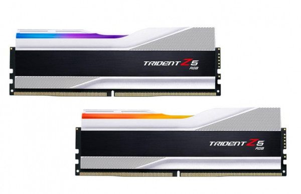 Ram GSKILL Trident Z5 RGB 64GB 6400MHz DDR5 (32GBx2) Silver F5-6400J3239G32GX2-TZ5RS