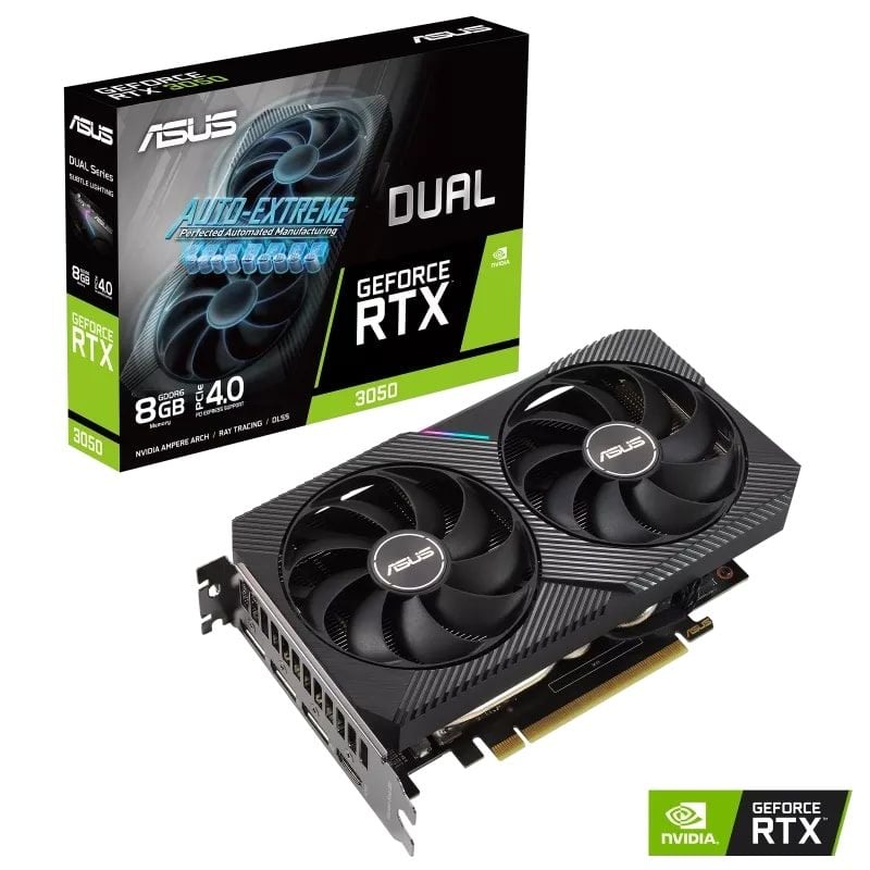  VGA ASUS Dual GeForce RTX™ 3050 8GB GDDR6 (DUAL-RTX3050-8G) 