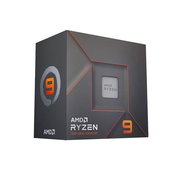  CPU AMD Ryzen 9 7900X (AMD AM5 - 12 Core - 24 Thread - Base 4.7Ghz - Turbo 5.6Ghz - Cache 76MB) 