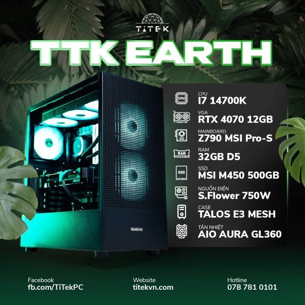  TTK EARTH E3 ELITE 